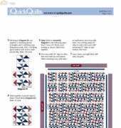 McCalls Quick Quilts - Hometown Tradition Bonus Chart 04-05.2010
