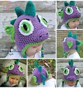 Family Traditions Crafts-Shannon Corcoran-Dinosaur Dragon Spike hat by