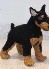 Scare Crow Original - Christine Lucas - Miniature Pinscher dog