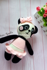 Panda in dress