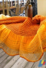 Baltrum Shawl by Elke Borchert-German-Free