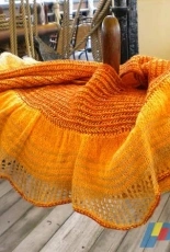Baltrum Shawl by Elke Borchert-German-Free