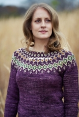 Starfall by Jennifer Steingass Published in Knit.Love.Wool - Englsih / Norwegan