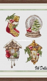 Christmas Decorations by Vik Dollin xsd
