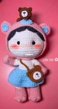 LinhSan Handmade - Linh San - Bumbi Bear - Vietnamese