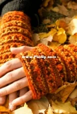 Cornucopia Wristers by Tanis Gray-Free
