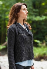 Coal Cardigan by Veronik Avery