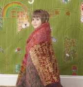 Lion Brand Yarn-70142A-Glowing Colors Afghan-Free