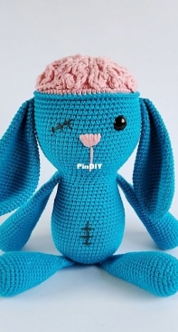 Unkeldesign - Mikkel Beck Hansen - Zindy the Zombie Bunny - Zindy Zombiekanin - Danish - Free