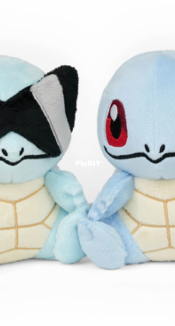 Sew Desu Ne? - Choly Knight - Squirtle Plush - Machine Embroidery Files - Free