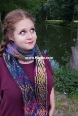 Double Vision Scarf by Victoria Myers