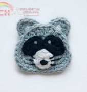 One and Two Company - Carolina Guzman - Raccoon Applique