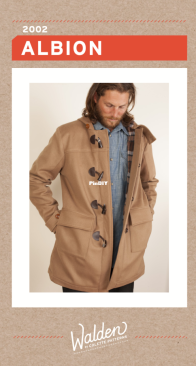 Colette Patterns –  Albion Coat – Sizes 0-22