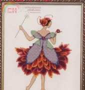 Nora Corbett NC139 Pixie Couture Collection - Peony