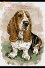 Basset Hound by Yiotas XStitch