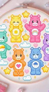 Colorfully Sarah Shop - Rainbow Bears by Sarah