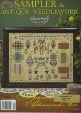 Sampler and Antique Needlework Quarterly SANQ - Vol.27 - Summer 2002