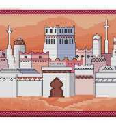 Jeanette Crews Designs  - Desert City from X-plore Casablanca 41500