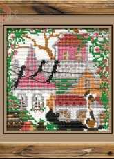 Riolis 612 - City and Cats. Summer
