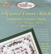 The Victoria Sampler Learning Collection Level 5 Blanket Stitch and Spider Web BCS 5-10 - Rose Garden