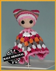 Made by Mally - Marianne van de Klok - Knuffelpopje - Lovey Doll - Dutch - Free