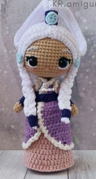 KR amigurumis - Karina Romero - Yue - Spanish