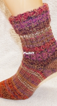 Doppelt Gemoppelt Socken by Heike Häuptner-German-Free