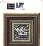 Bent Creek OC106  navy and white