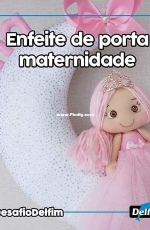 Desafio Delfim - Enfeite de ports maternidade - Portuguese - Free