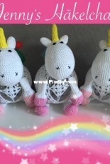 Jennys Hakelchaos - Unicorn Lamp - German