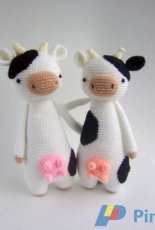 Little Bear Crochets - J. A. Poolvos- Cow with Udders