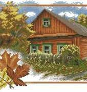Panna PS-314  Autumn in the Village (Cottage)