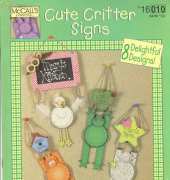McCalls Cute Critter Signs