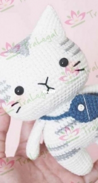 Hainchan Design - Hainchan - Hanh Tran - Silver Tabby Cat - Gato Malhado Prateado - Tabby o Gato Prata - Portuguese - Translated