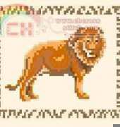 lanarte 34612 lion-pat
