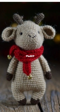 Lapki Wool - Irina Avdeeva - Ирина Авдеева - Deer - Олененок - Russian - Free