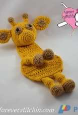 Forever Stitchin - Jodi Stredulinsky - Gertrude the Giraffe Lovey