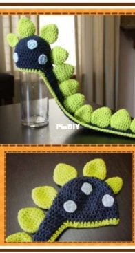 Emie Grace Creations - Miriah Gilbert - Long tail dino