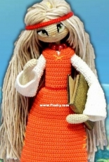 Single Crochet - Lyubov Steshova - Outfit Alenushka - Russian