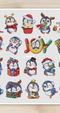 New Years Penguin Series by Vitalia Mishchuk XSD