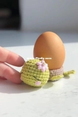 KnitToys - Tatyana Medvedeva - Easter egg Turtle