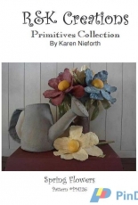 R&K Creations PM126 Spring Flowers