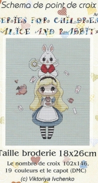 Victoria Ivchenko TM049 Alice and Rabbit PCS