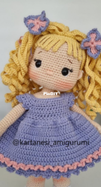 Kartanesi Amigurumi - Çiğdem Erdoğan - Nelly Doll
