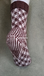 Plaid Socks by Cow From Mars