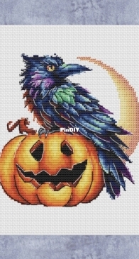Autumn Raven by Irina Vorobinskaya