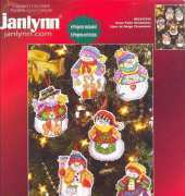 Janlynn 023-0342 - Snow Folks Ornaments