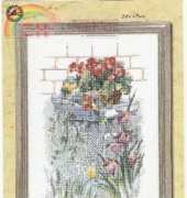 Permin 90-4398 - Bird Table with Irises