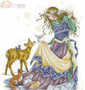 Snow Princess by Joan Elliott from Christmas Cross Stitch Treasures PCS