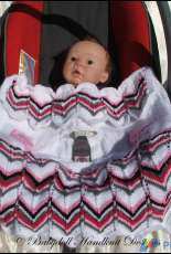 H9 Car Seat Covers  by Claire Topping - Claires Baby & Doll Handknit Designs